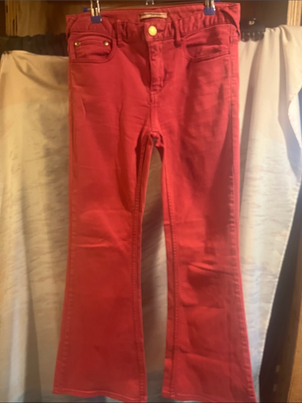 Free People just float on terracotta Flare Jeans - Wide Leg
